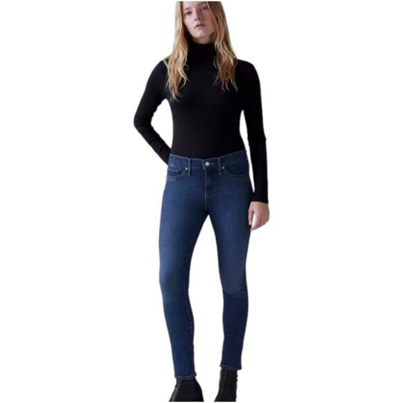 Levi's blue low rise skinny jeans size 27 - Picture 1 of 8